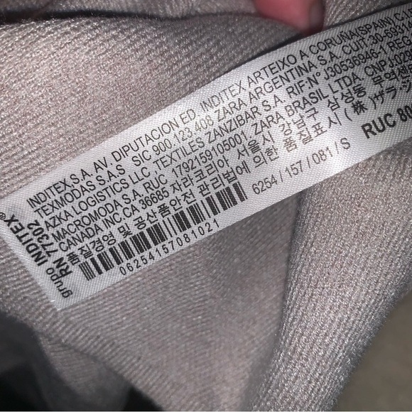 Zara Textured Knit Sweater Maxi Dress S - Picture 6 of 12